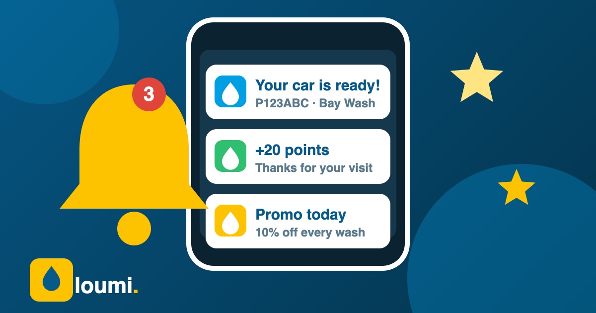 How to use push notifications to bring customers back to your car wash
